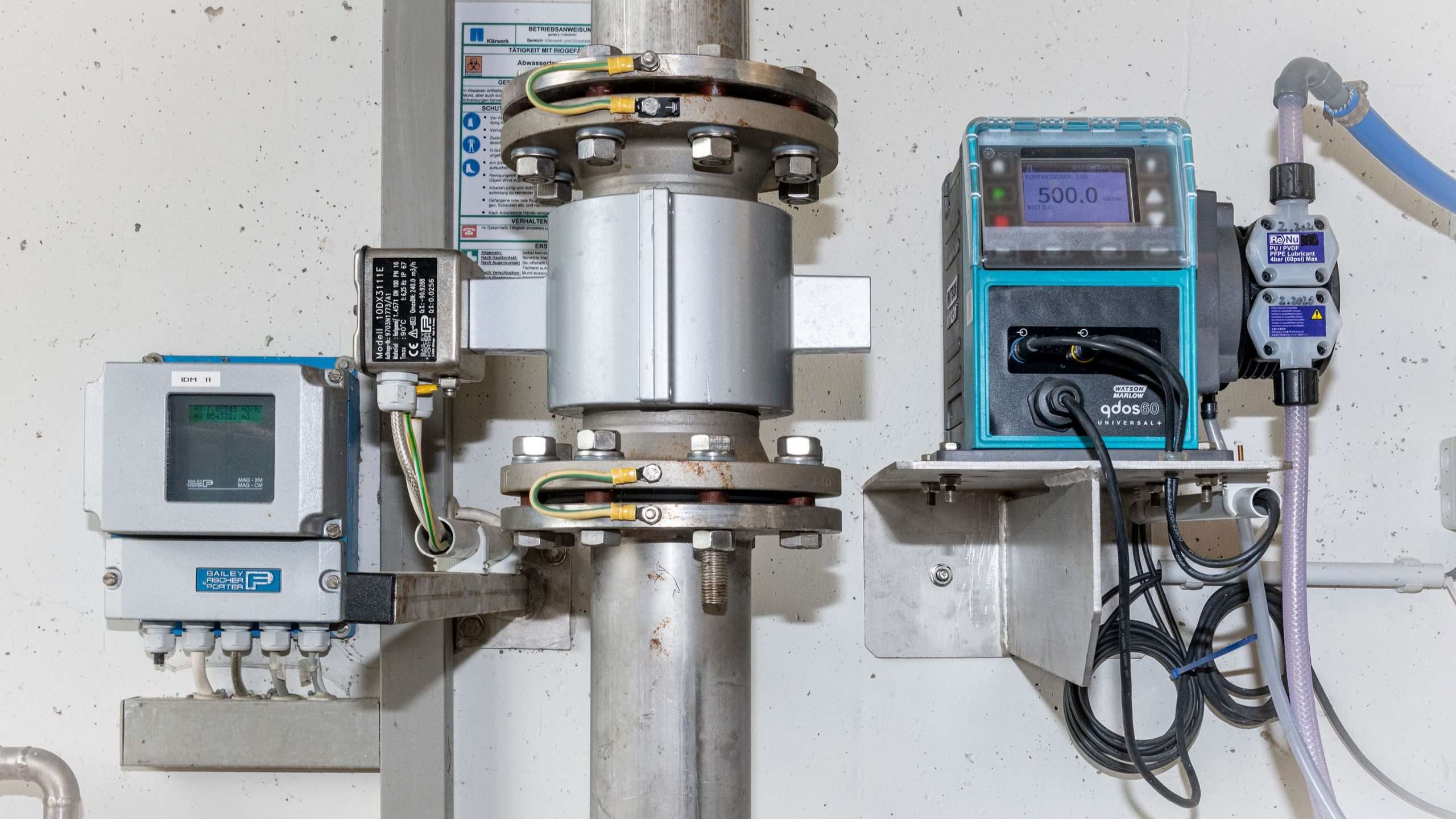 Polymer metering capabilities advanced with Qdos 60 PU pump