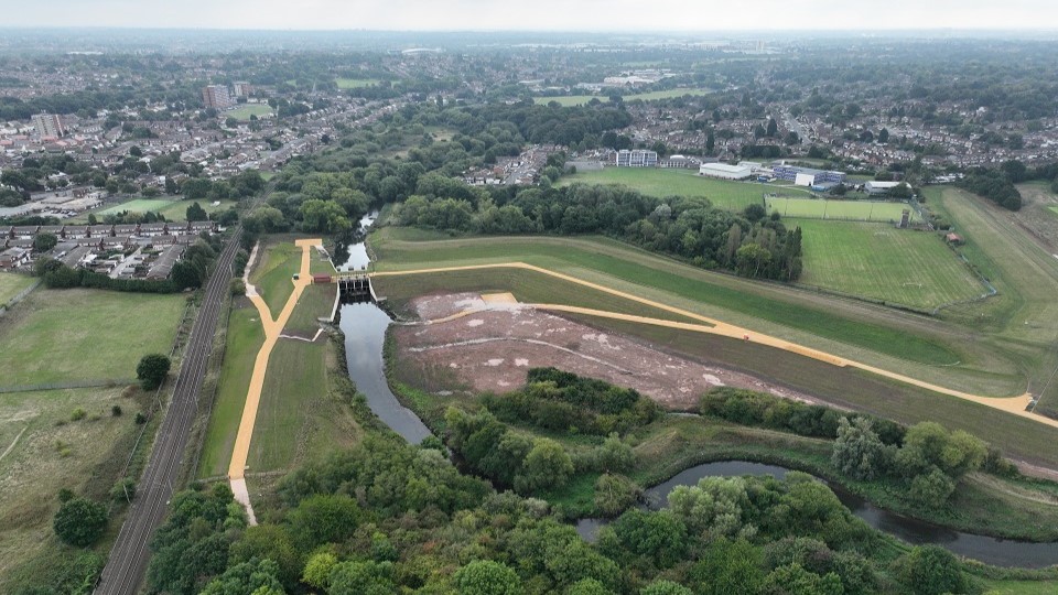 With a history of flooding, hundreds of homes and businesses in Perry Barr and Witton will benefit from the the flood storage area at Sandwell in heavy rain.
