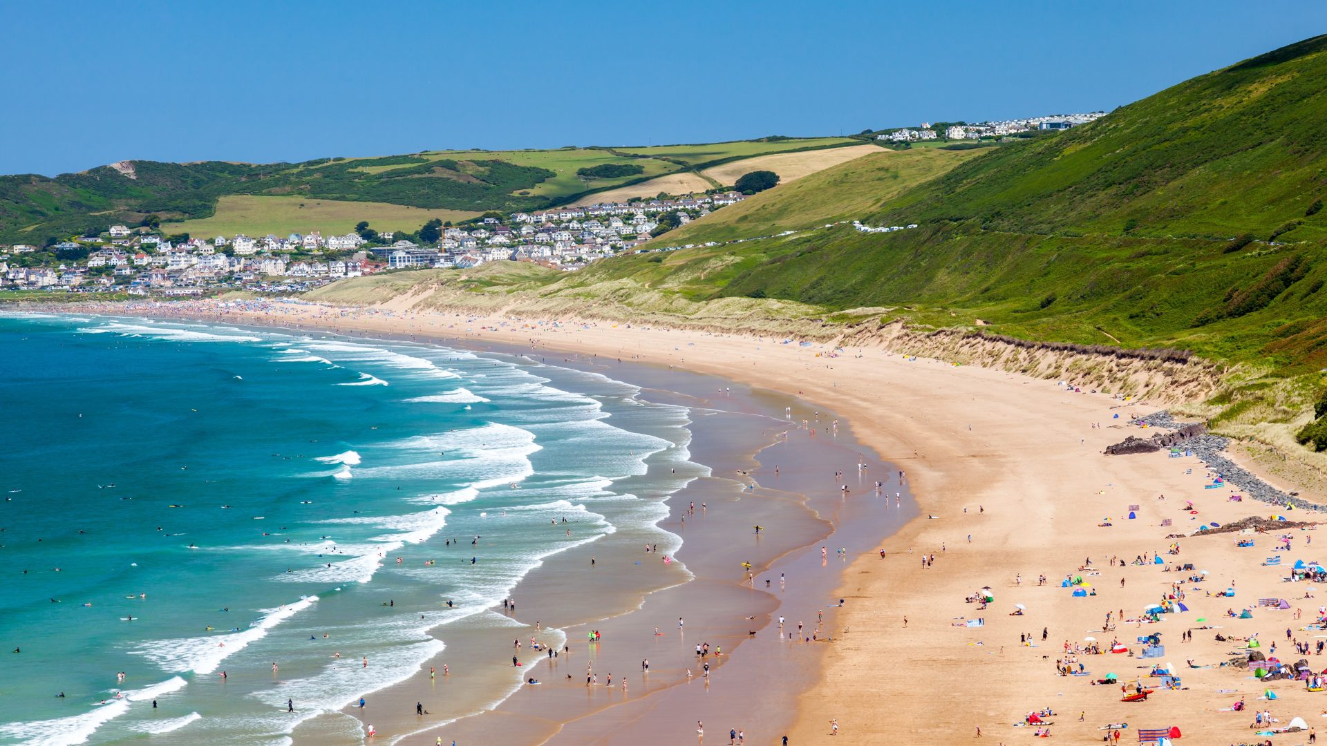 Putsborough Sands, Devon, England