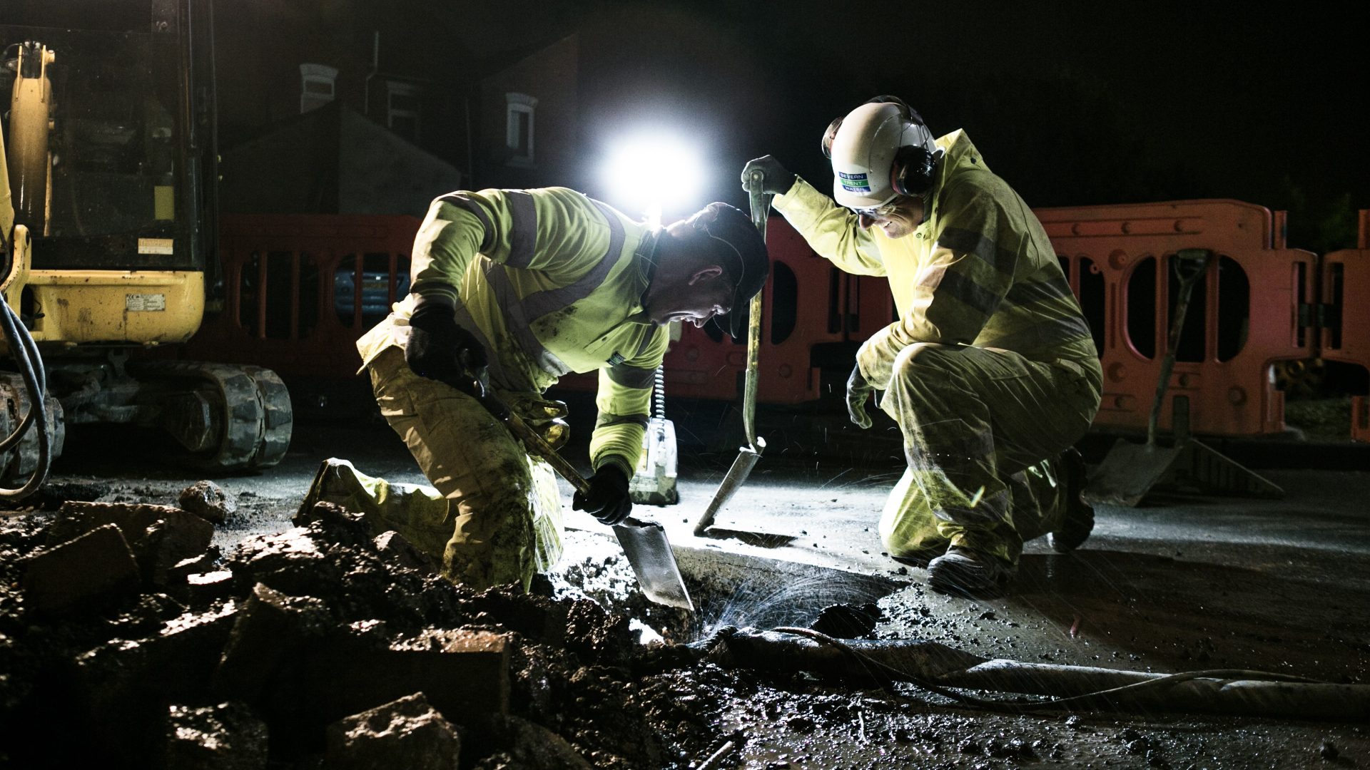 Severn Trent workers