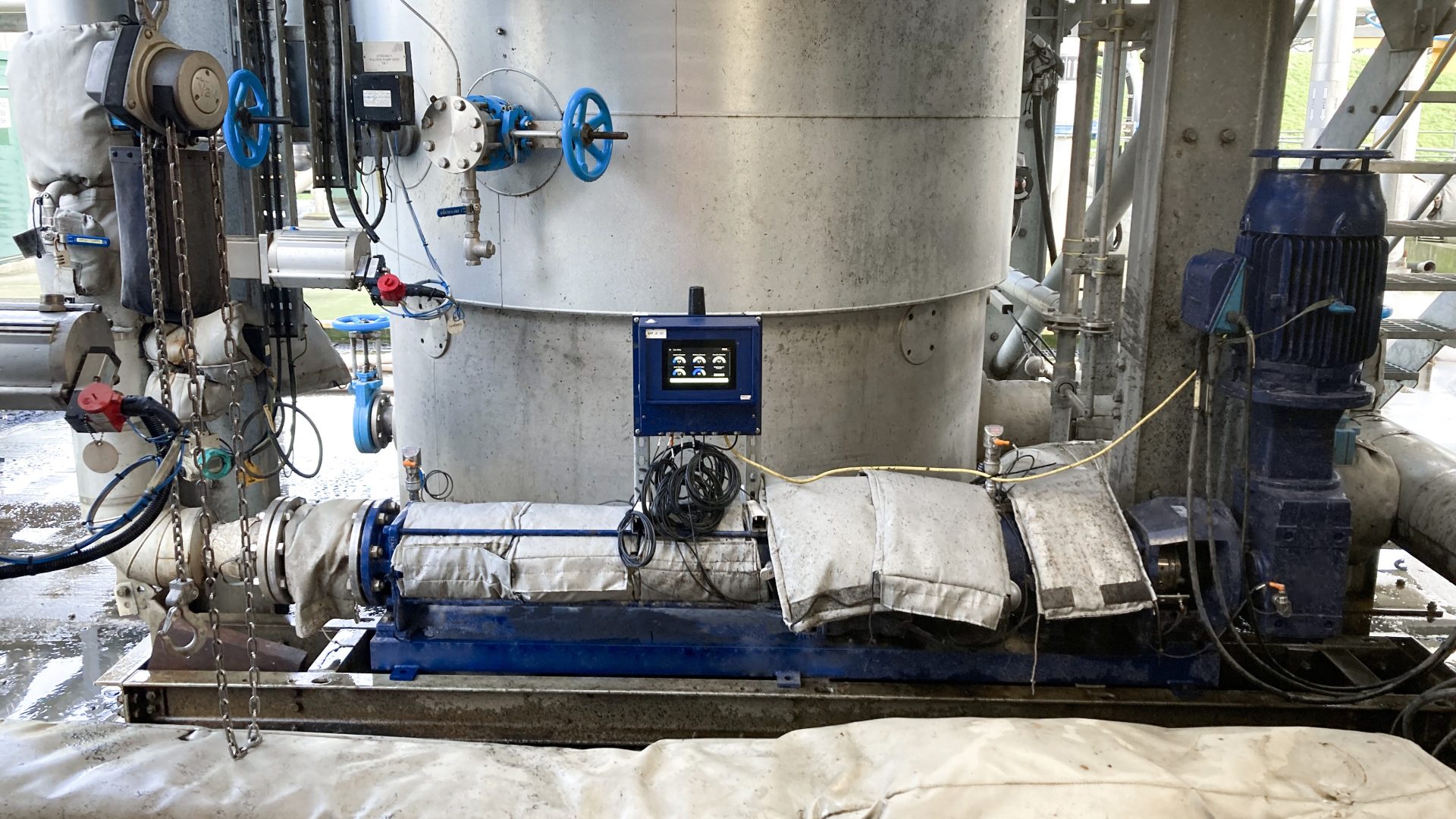 SEEPEX BNM pump incorporating advanced digital monitoring at Thames Water’s Basingstoke STW.
