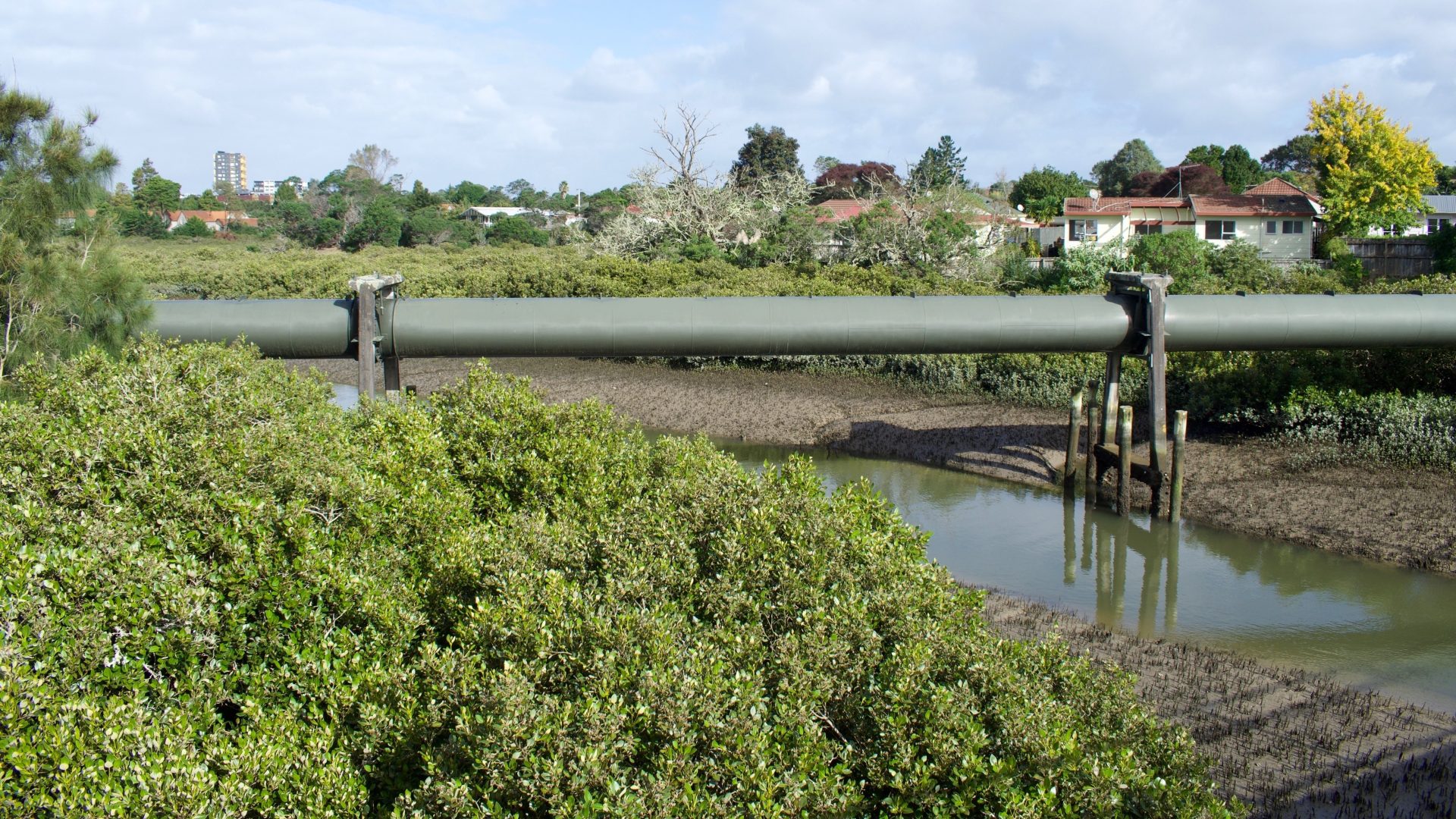 2. Water pipe in Auckland, New Zealand – the country undertaking a major restructure.