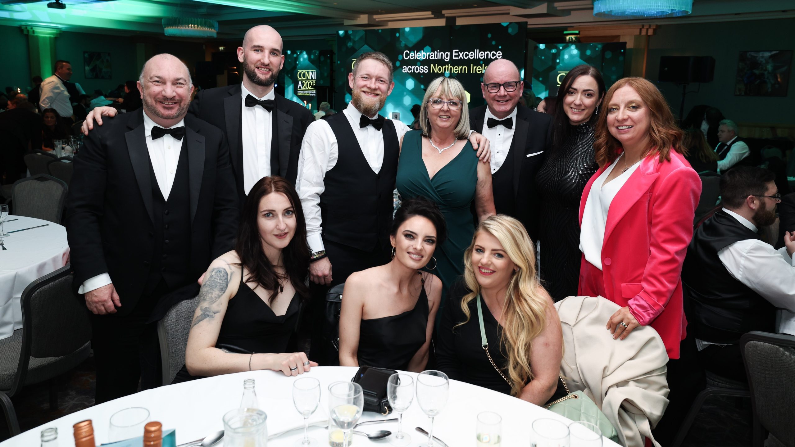 Echo teamBack row: Jim White (Head of Service Delivery), Rory Templeton (Contact Centre Duty Manager), Gerry Taggart (Contact Centre Team Manager), Paula Denvir (Service Delivery Manager Contact Centre), Mark Walsh (Contact Centre Team Manager), Christine Heggan (Contact Centre Team Manager), Danielle Sheppard (Service Improvement Manager) Front row: Nicole Butler (Contact Centre Duty Manager), Grainne McParland (Contact Centre Customer Service Specialist), Sinead Conlon (Contact Centre Customer Service Specialist)