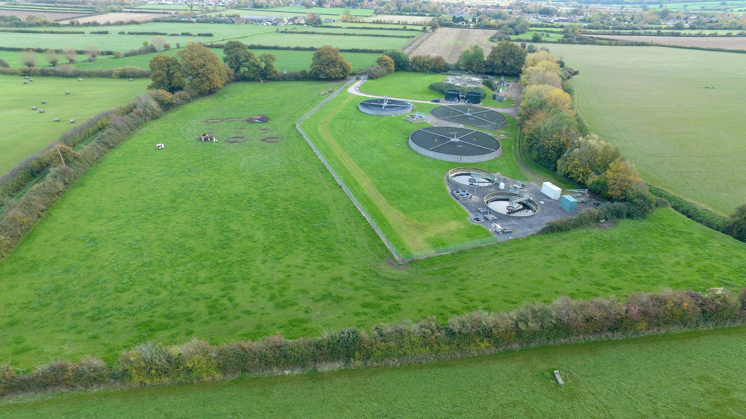 The water recycling centre at Martock is being upgraded as part of a £7.5 million investment.