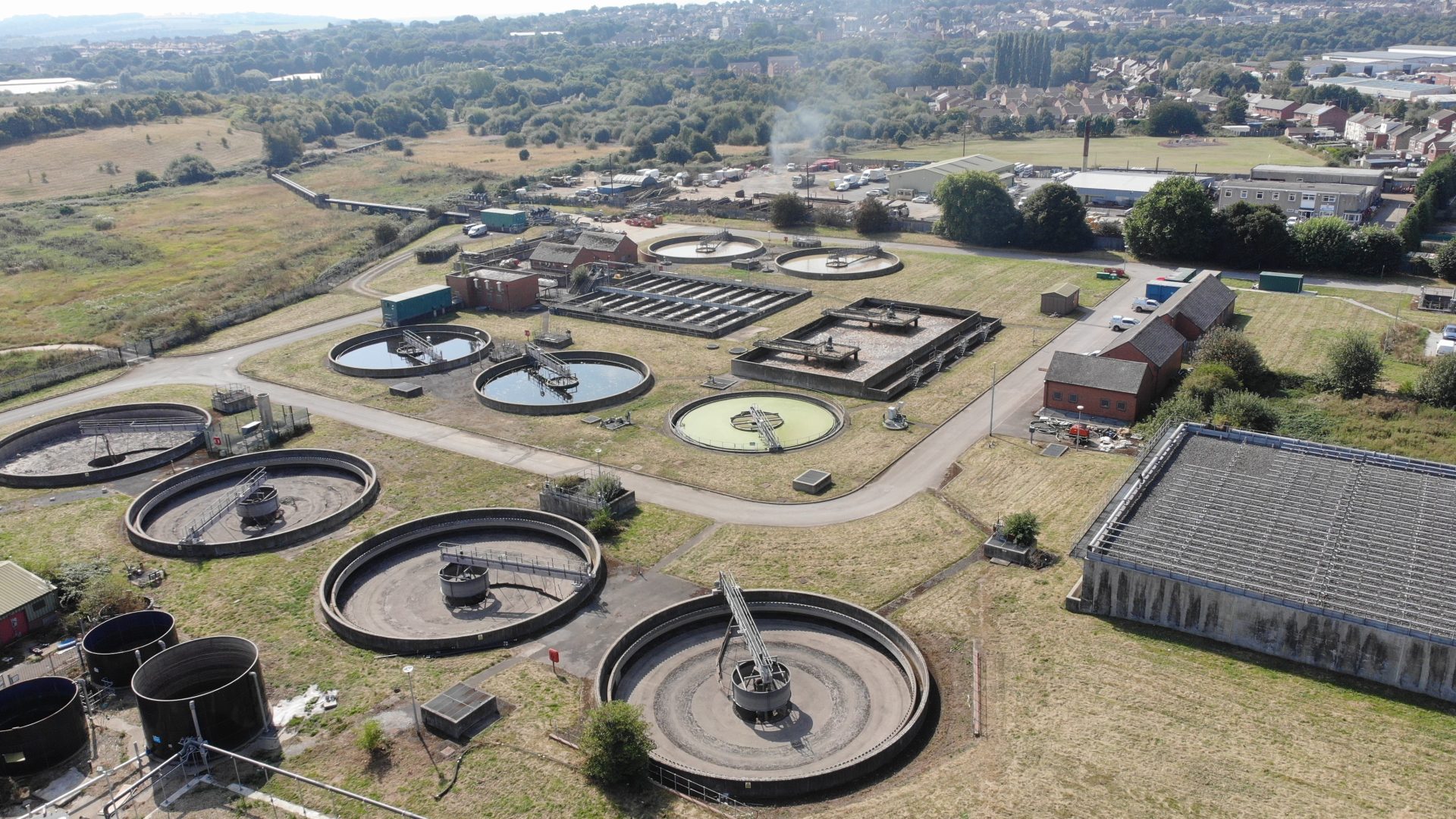 Wombwell wastewater treatment works