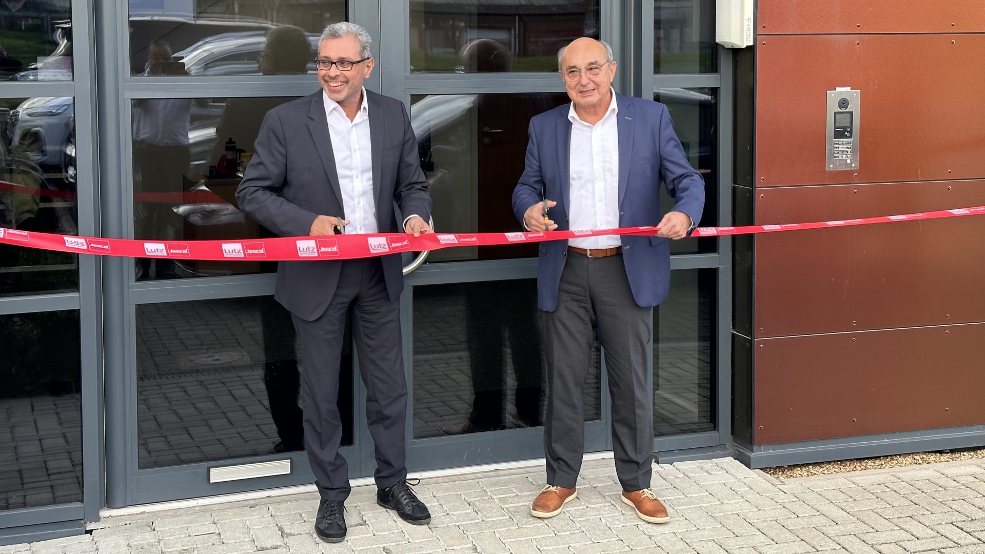 (Left to Right) UK Managing Director, Tosh Singh and Group CEO, Heinz Lutz.
