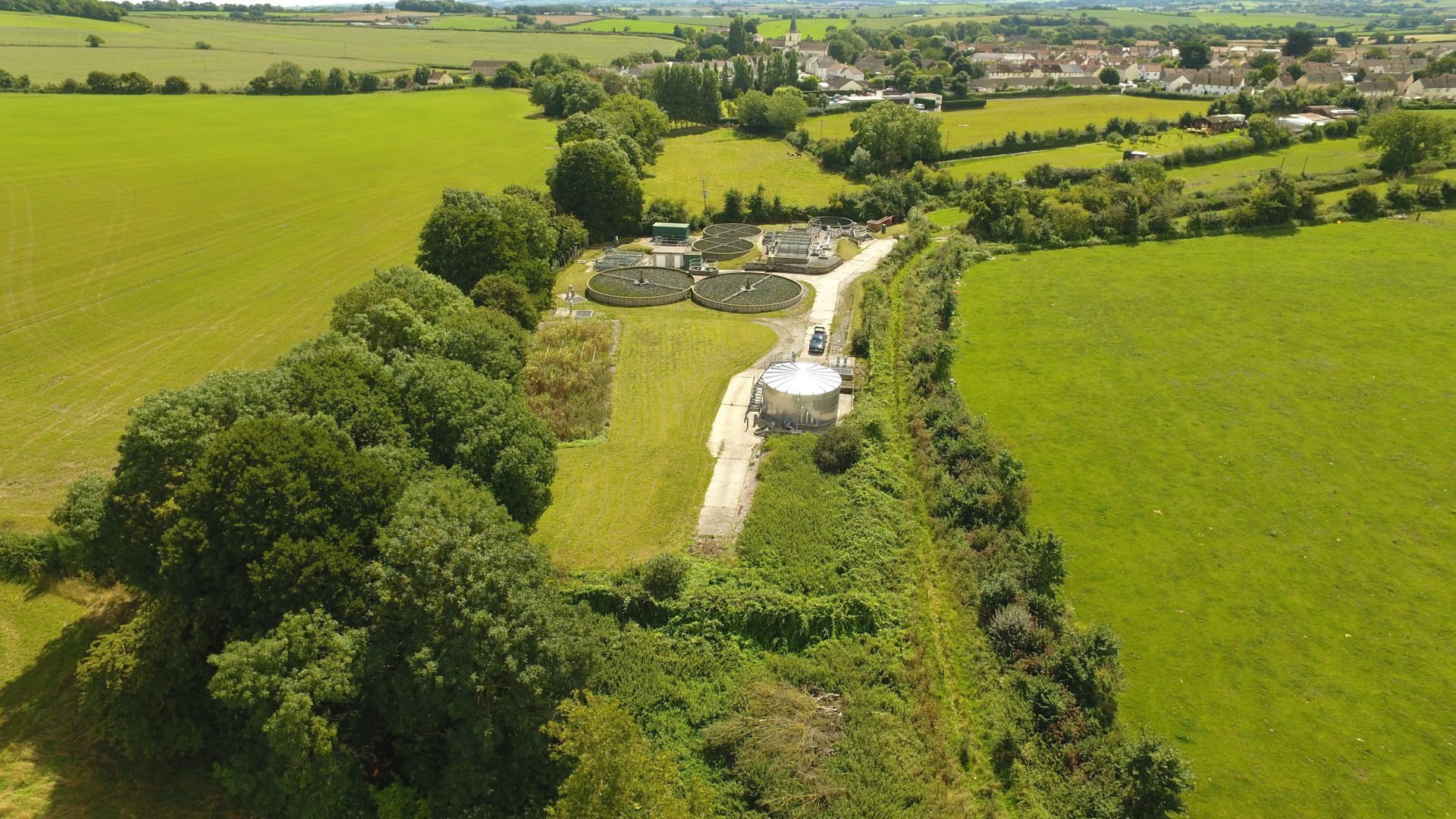 Nearly £1.5 million is being invested to enhance Stogursey Water Recycling Centre to help reduce the impact of chemicals found in wastewater on the environment