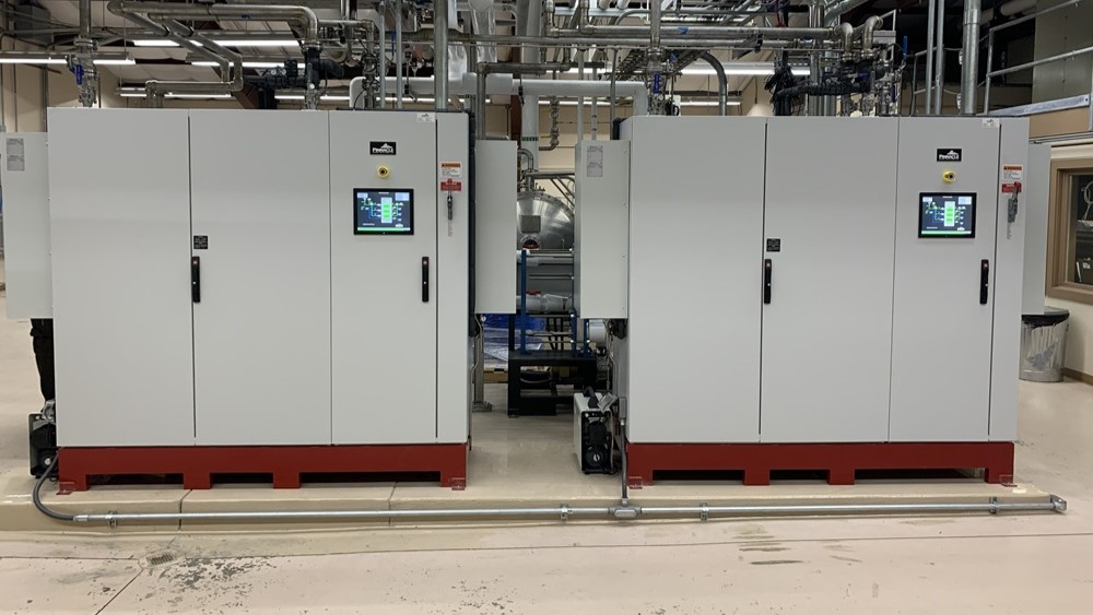 A Pinnacle ozone Zenith generator, pictured, increases BIO-UV Group’s ozone product capacity to >30 kg/h. Copyright Pinnacle Ozone Solutions, LLC