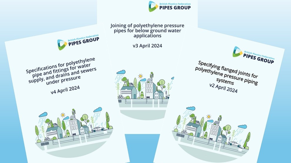 Three recently updated documents mean design consultants now have complete guidance at their fingertips when designing PE water pipe systems