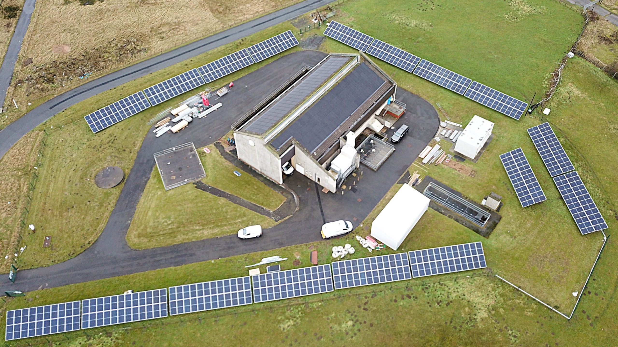 Gailes aerial shot