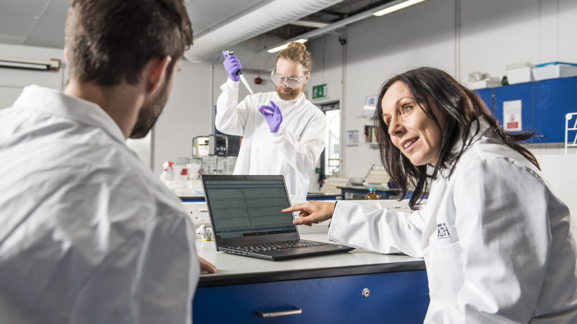 Prof Barbara Kasprzyk-Hordern with her group