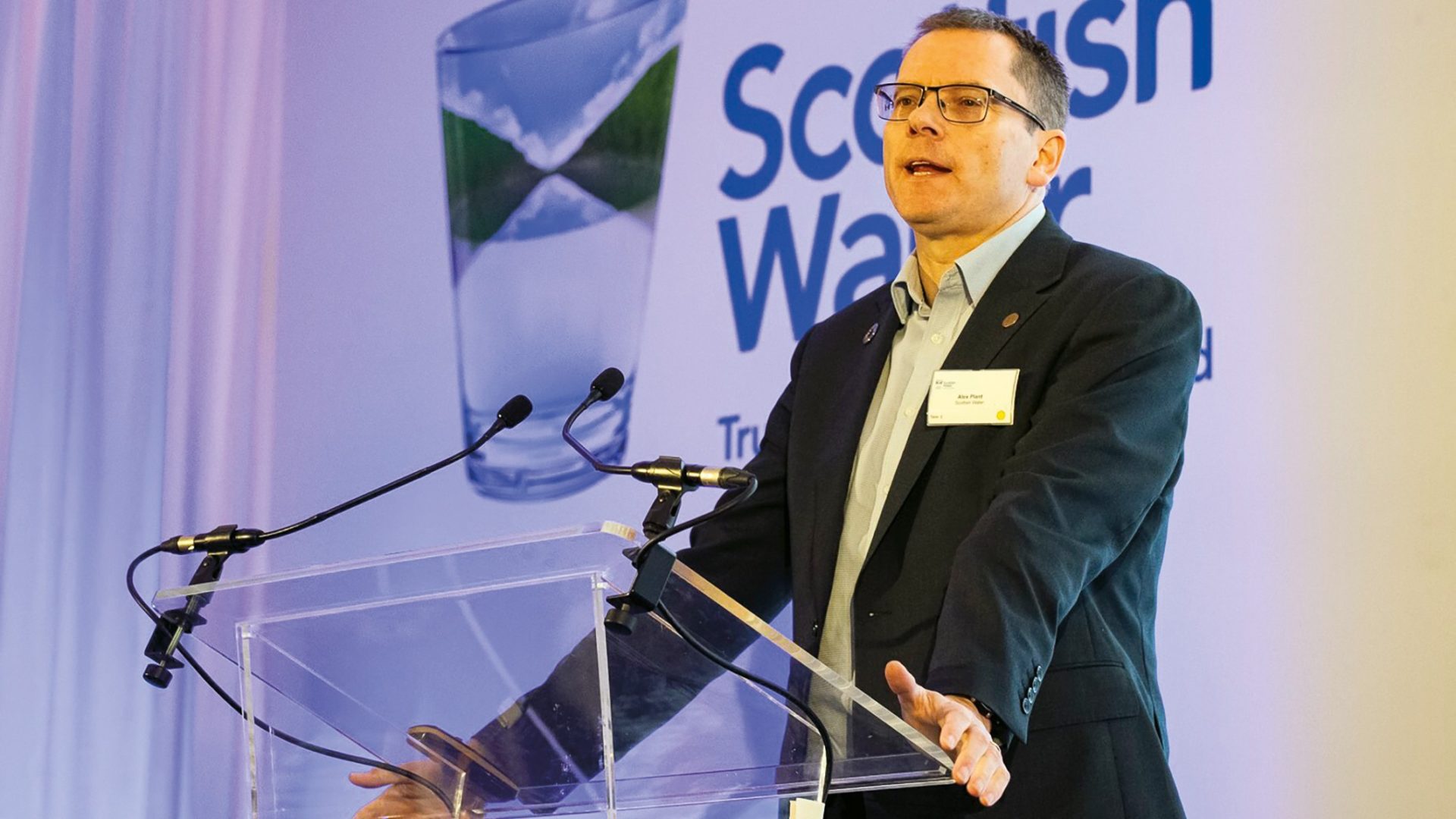 Alex Plant, Chief Executive, Scottish Water