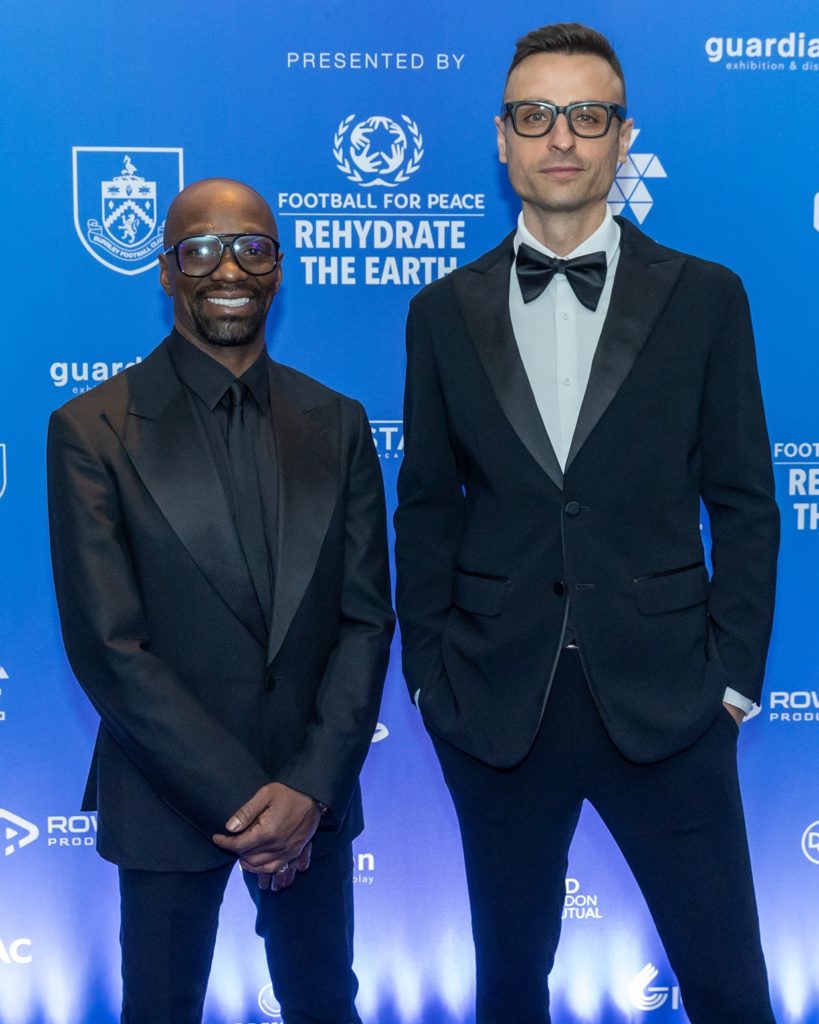 Claude Makélélé and Dimitar Berbatov