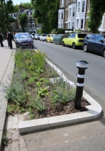 Developing a market-based approach to deliver SuDS through street works - Parliament Hill